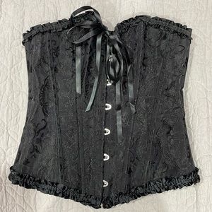 black corset